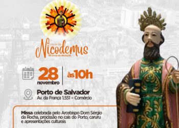 85 anos de devoção a São Nicodemus serão celebrados no Porto de Salvador
