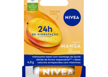 NIVEA lança Hidratante Labial Manga Shine, edição limitada com toque tropical para o verão