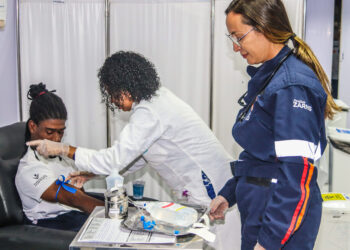 Módulo de saúde registra 197 atendimentos no Virada Salvador nos dois primeiros dias, sem casos de maior gravidade