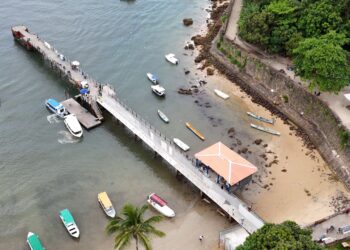 Recuperação dos atracadouros de Morro de São Paulo e de Gamboa do Morro, em Cairu, tem o investimento de R$ 8,8 milhões