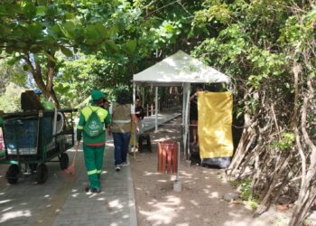 Prefeitura promove ação de ordenamento para garantir praias mais limpas, seguras e sustentáveis