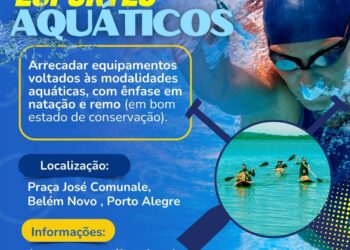 Projeto Nadando Pelos Cartões Postais lança Banca dos Esportes Aquáticos em Belém Novo