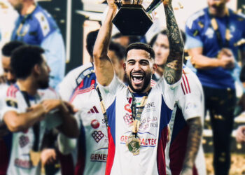 Com direito a gol na decisão, Luan Pereira vibra com sexto título conquistado nos Emirados Árabes