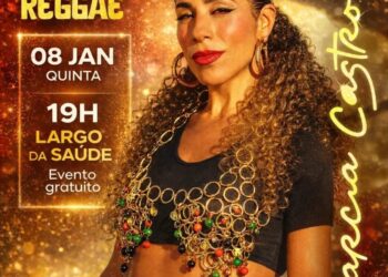 Márcia Castro comanda Roda de Samba Reggae no coração do Centro Histórico