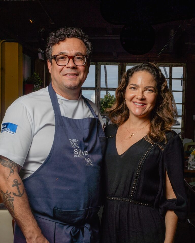 Chef Ricardo Silva e Luciana Mastique - Foto Gabriel Brawne