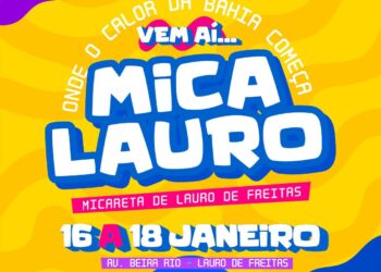 Prefeitura de Lauro de Freitas realiza Mica Lauro entre os dias 16 e 18 de janeiro