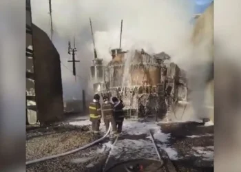 Incêndio atinge subestação de energia em Embu-Guaçu