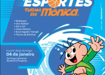 Esportes e diversão com a Turma da Mônica chegam ao Boulevard Shopping Conquista
