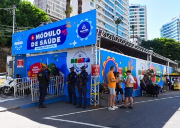 Módulos de Saúde realizam 64 atendimentos no Fuzuê e Vigilância Sanitária registra 834 fiscalizações no pré-Carnaval