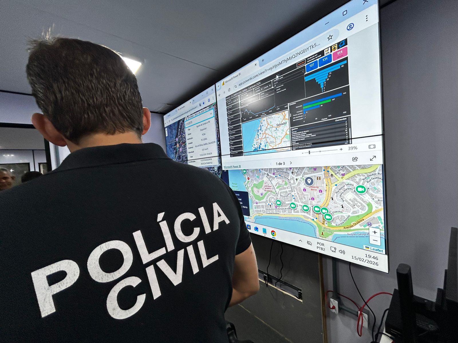 Reconhecimento Facial da SSP alcança 400 foragidos da Justiça em menos de dois meses