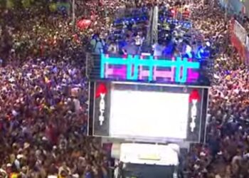 Assista ao vivo o Carnaval de Salvador nesta segunda-feira (imagens TVE)