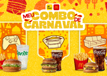 99Food e McDonald’s lançam campanha inédita de Carnaval com ofertas para todos os jeitos de curtir a folia