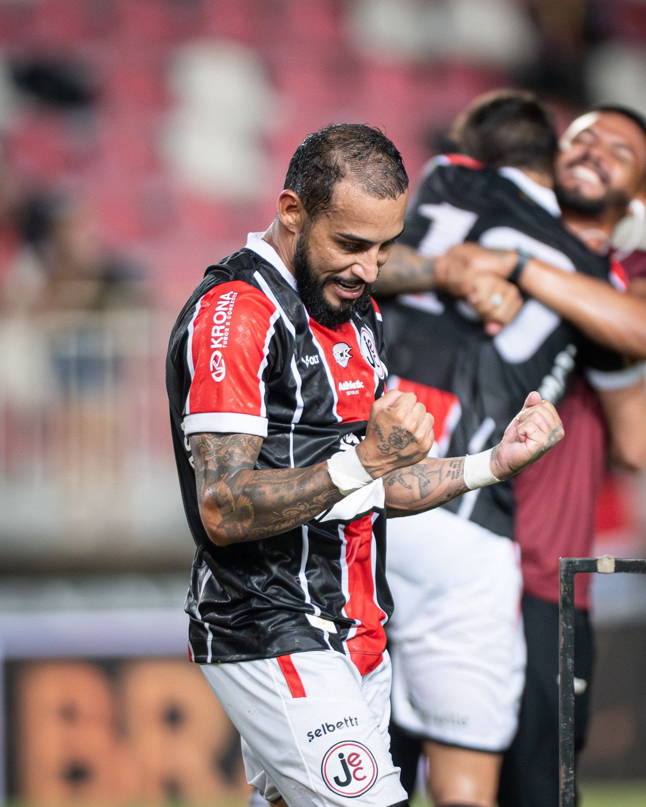 Com assistência, Natanael vibra com classificação do Joinville na Copa do Brasil