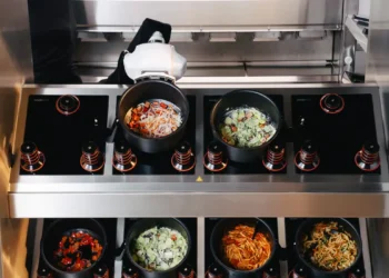 Robô cozinheiro com IA vence prêmio internacional de robótica