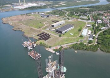 Contrato com a Petrobras é assinado para uso do principal canteiro de obras da Ponte Salvador–Ilha de Itaparica