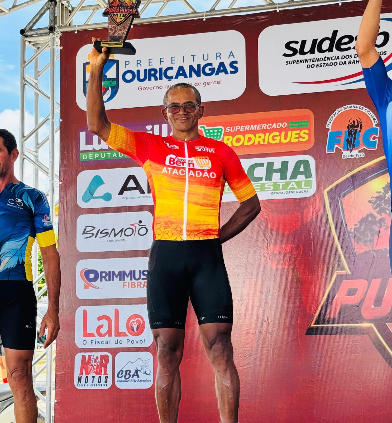 Atleta de Sapeaçu se destaca no ciclismo nacional com apoio da Prefeitura