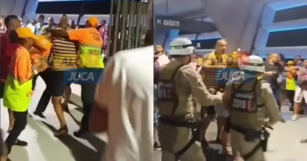Suposto infiltrado provoca tumulto entre torcedores durante o Ba-Vi