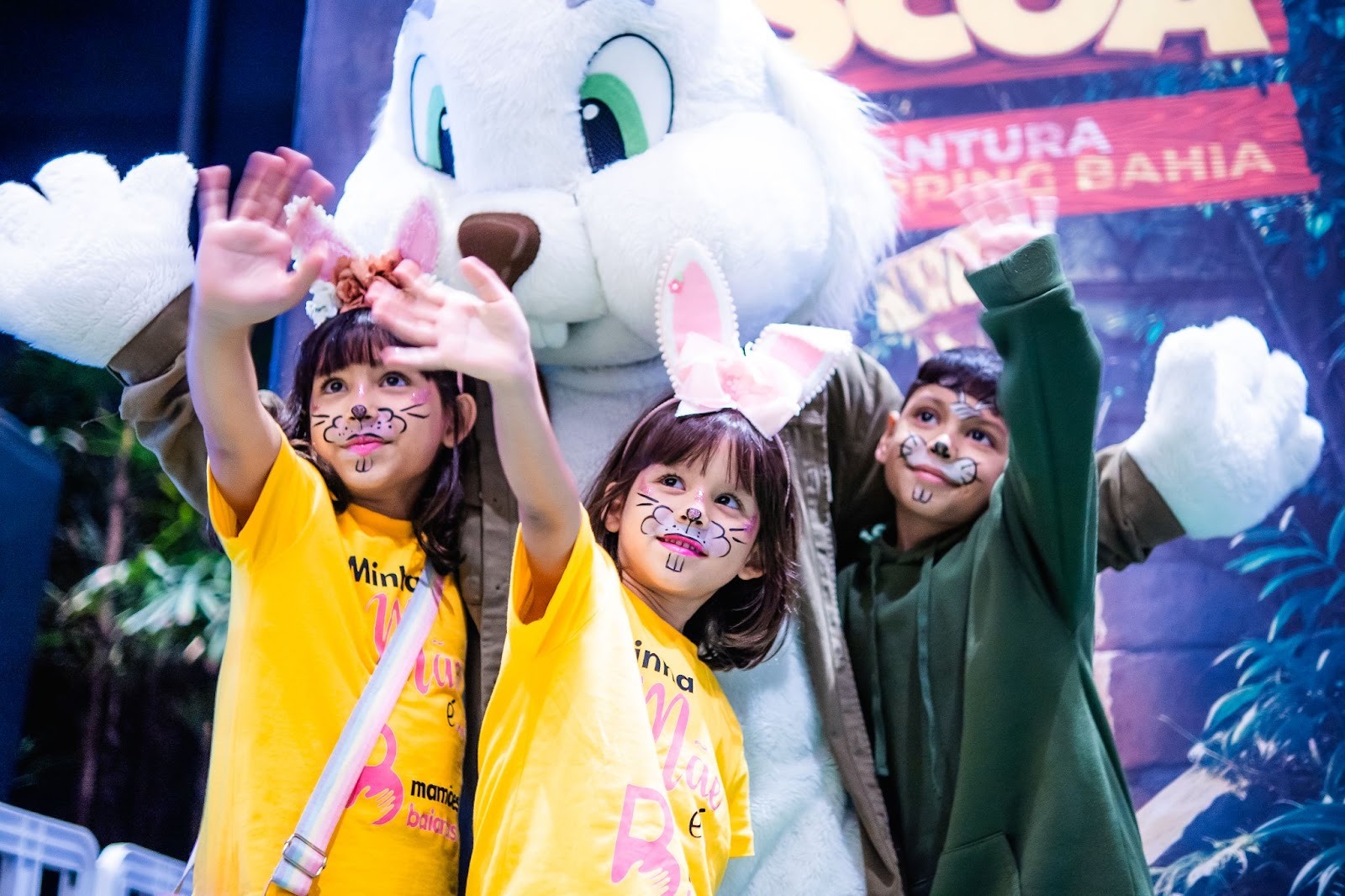 Shows infantis, pintura facial e oficina de ovos de Páscoa animam programação especial para crianças em Lauro de Freitas