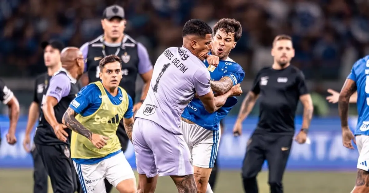 Súmula de Cruzeiro x Atlético-MG relata 23 expulsos após pancadaria no Mineirão