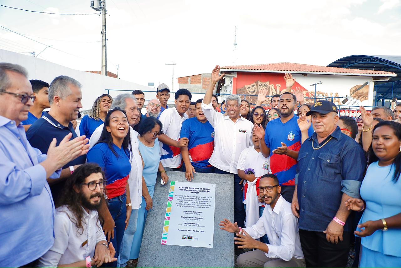 Com investimento superior a R$ 9 milhões, Governo do Estado entrega ampliação e modernização de escola em Nordestina*