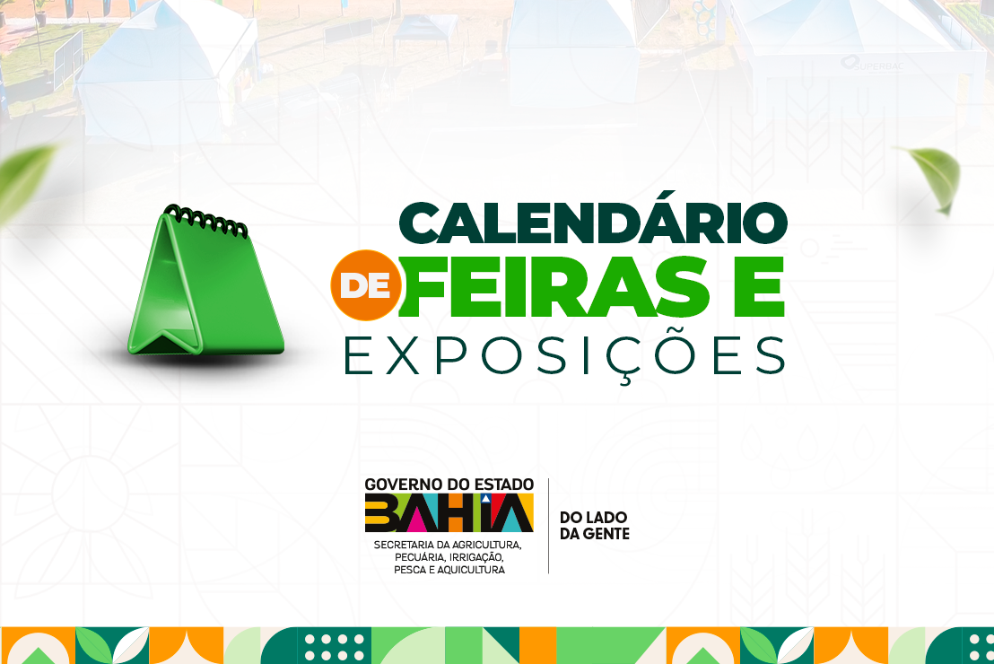 Seagri divulga calendário de feiras agropecuárias da Bahia em 2026