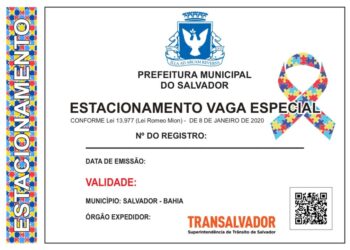 Abril Azul: Transalvador realiza emissão de credenciais de estacionamento para pessoas com TEA