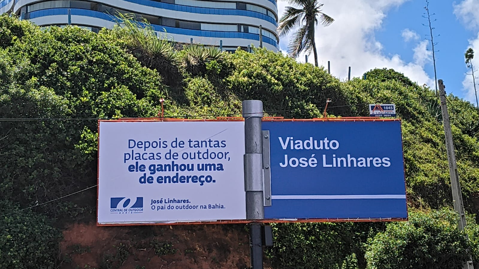 Central de Outdoor da Bahia lança campanhas que homenageiam José Linhares e Salvador