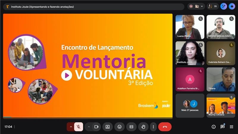 Braskem lança 3ª edição do Programa de Mentoria Voluntária e amplia apoio ao desenvolvimento de jovens