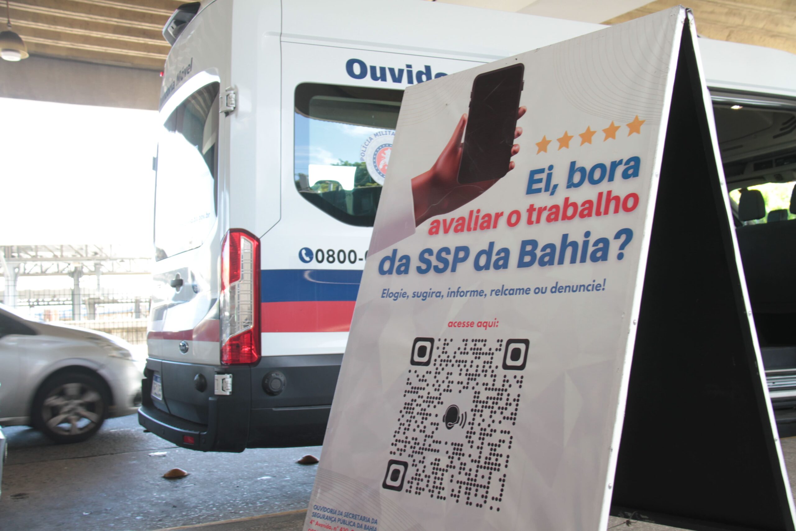 Nova edição da Ouvidoria Itinerante da SSP realiza pesquisa no bairro de São Marcos, em Salvador