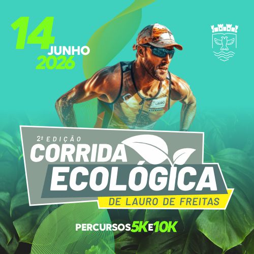 Inscrições para a 2ª edição da Corrida Ecológica de Lauro de Freitas estão abertas