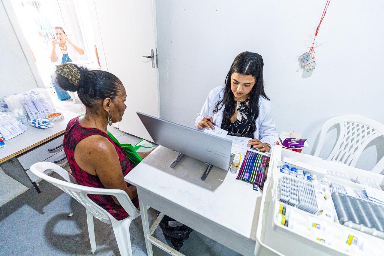Projeto Saúde Itinerante chega à comunidade do Lodo