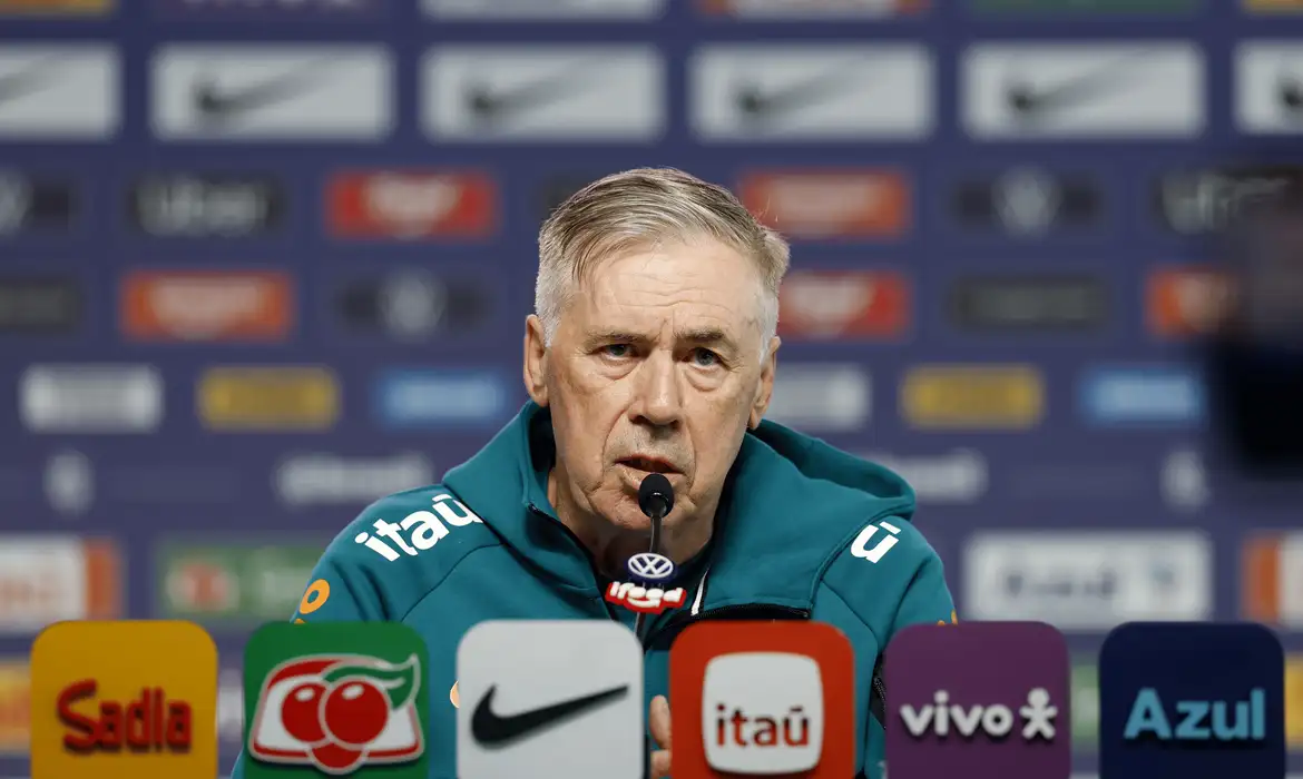Ancelotti define seleção para jogo com Panamá e garante Neymar na Copa, mesmo contundido