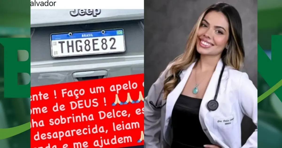Patamares: médica desaparece e família suspeita de sequestro relâmpago