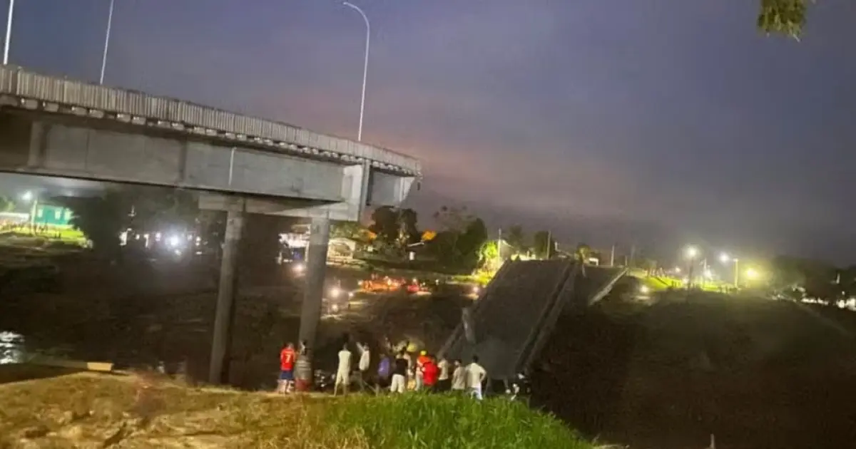 Acre: ponte Frei Paolino desaba e deixa feridos