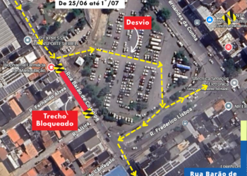Trecho da Rua Barão de Cotegipe será interditado temporariamente para obra de drenagem