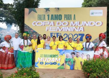 Bahia dá início à contagem regressiva para a Copa do Mundo FIFA de Futebol Feminino 2027