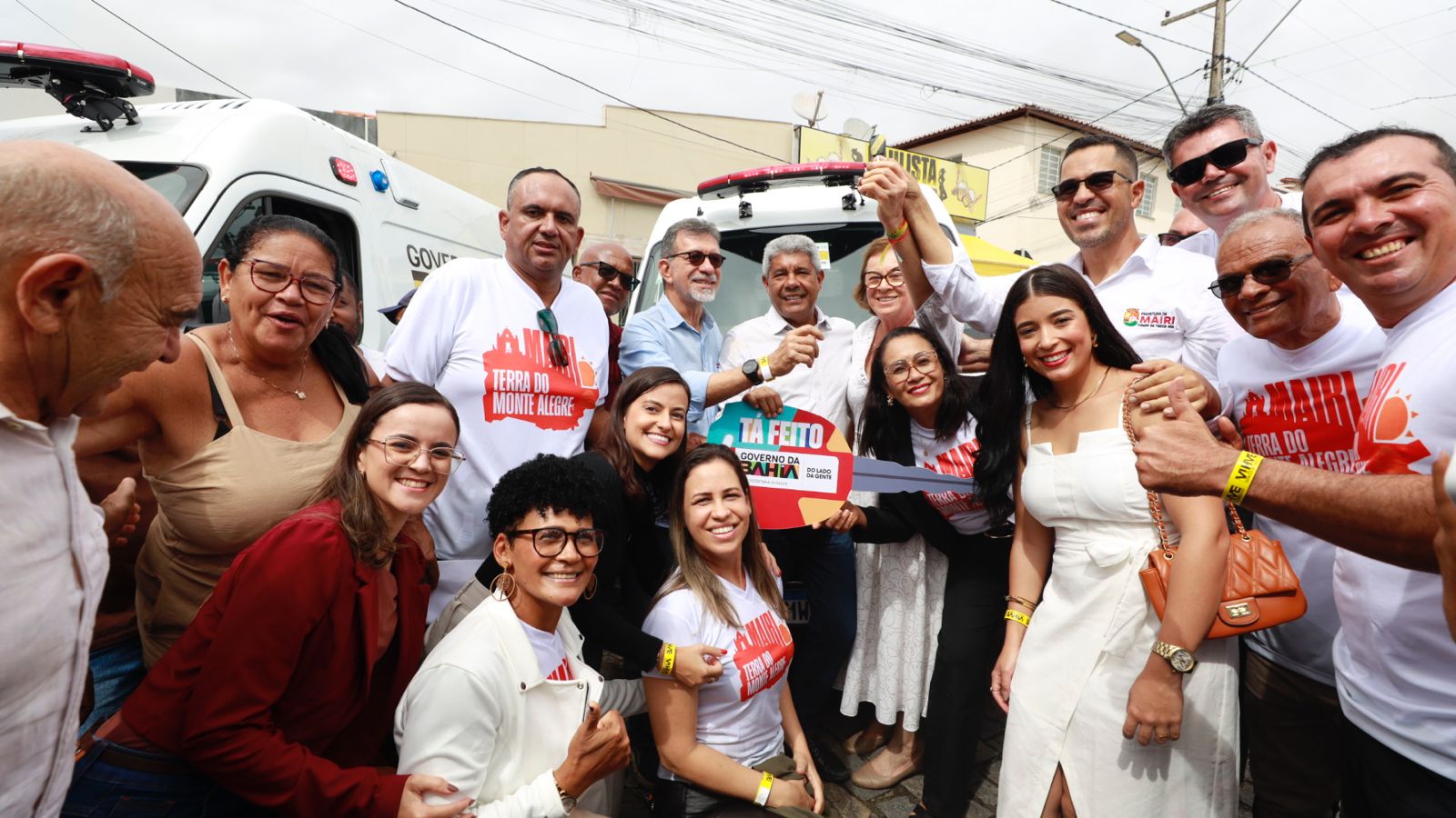 Município de Mairi recebe investimentos em infraestrutura, saúde, esporte e desenvolvimento rural