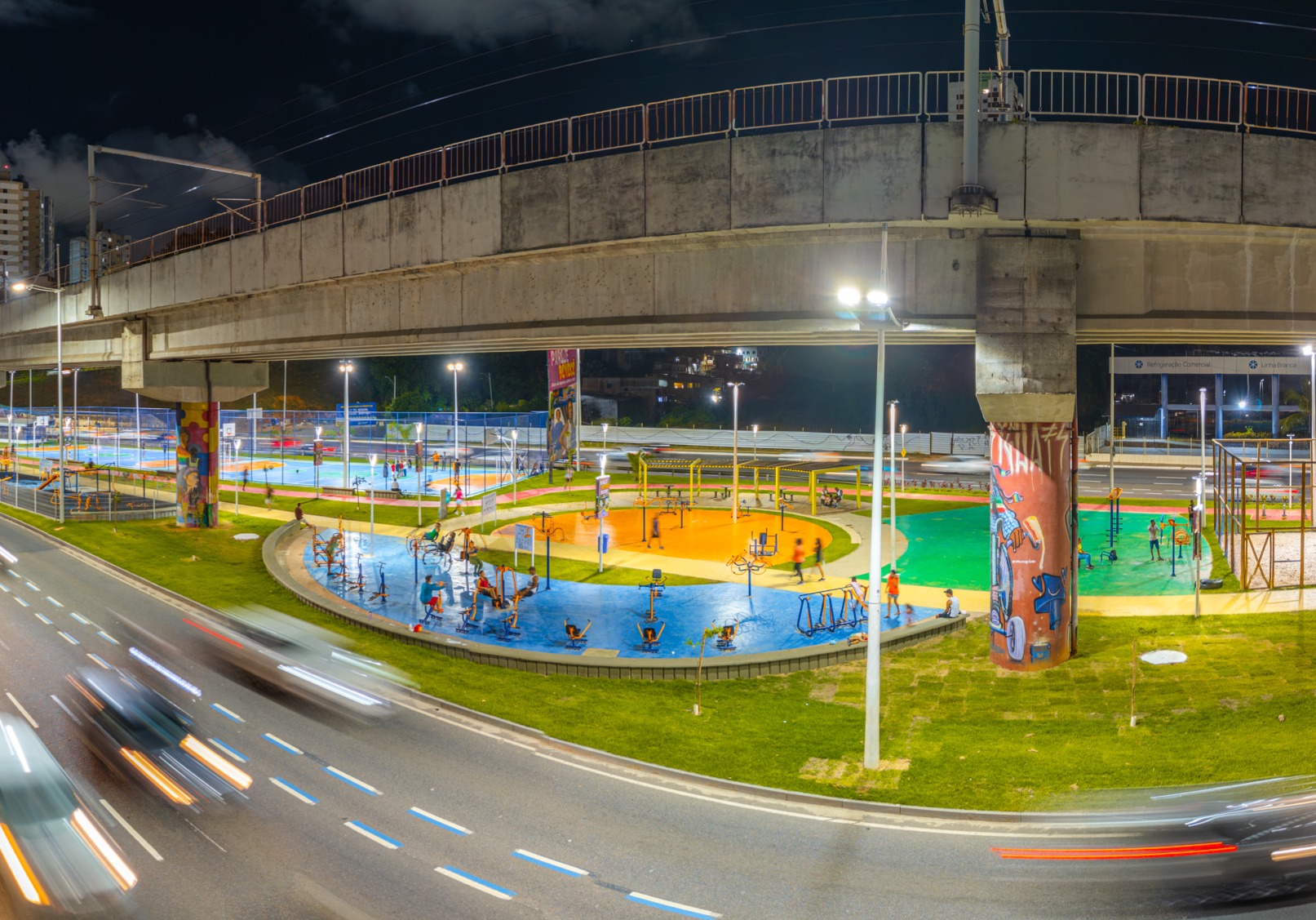 Parque Bonocô vira novo espaço de esporte, lazer e convivência de Salvador e atrai público de todas as idades