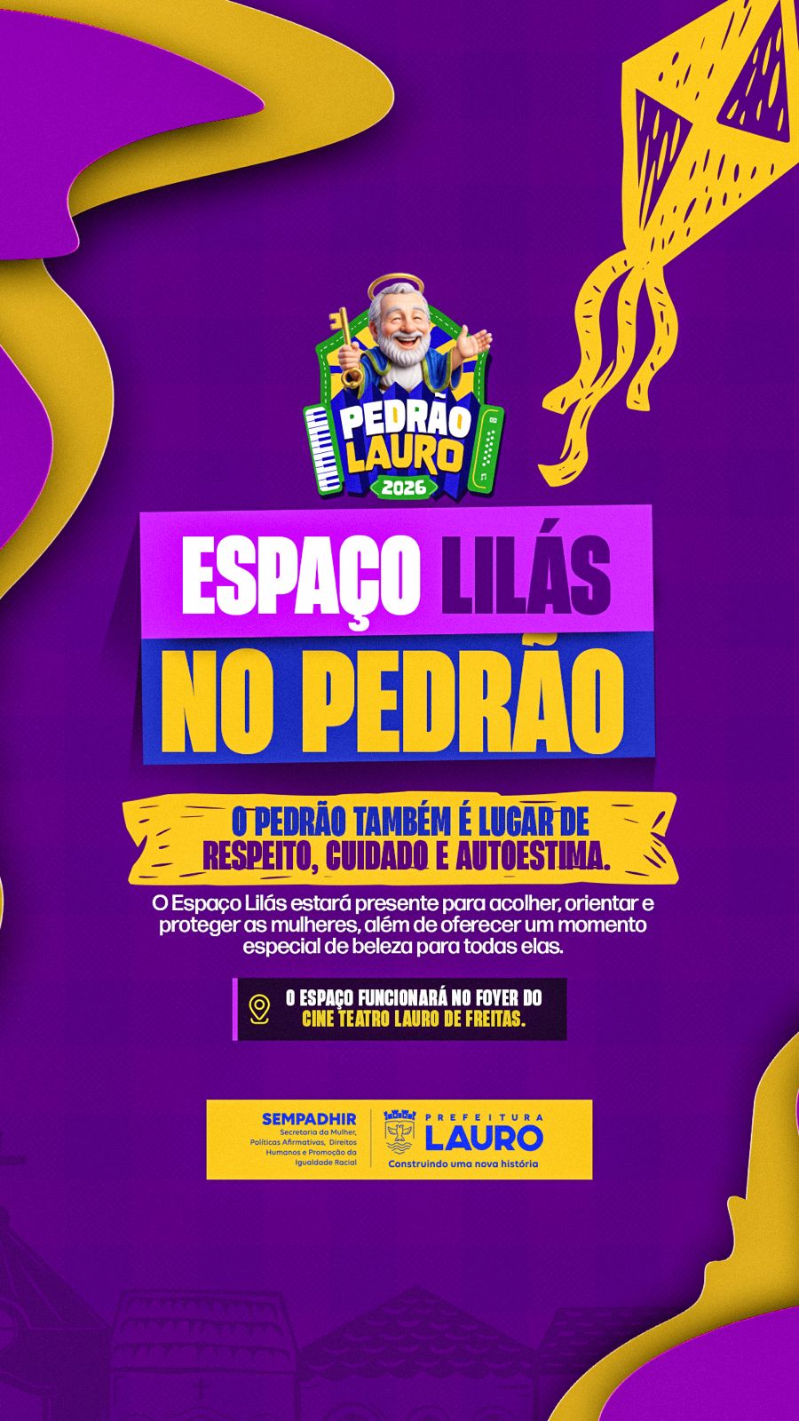 Pedrão de Lauro inaugura espaço exclusivo de combate ao assédio e à violência contra a mulher