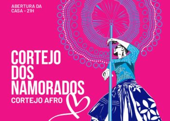 Casa Rosa e Cortejo Afro celebram o amor com Cortejo dos Namorados, no dia 12 de junho
