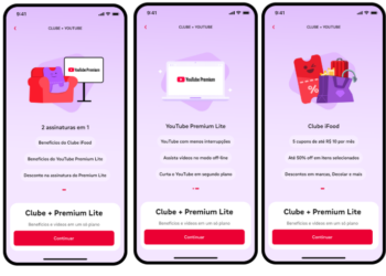 iFood e YouTube em uma única assinatura: assinantes do Clube iFood agora tem até 20% de desconto no streaming
