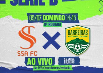 SSA e Barreiras neste domingo pela Série B na TVE
