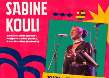 Cantora Togolesa Sabine Kouli faz apresentação inédita no Velho Espanha