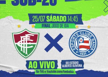 Fluminense e Bahia na final do Baianão Sub-20 na TVE