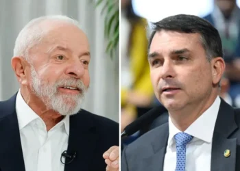 Lula com 46,3% no primeiro turno contra 36,6% de Flávio Bolsonaro, pesquisa AtlasIntel