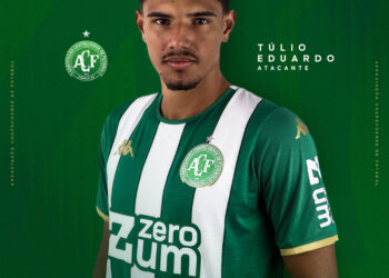 Com oito gols em nove jogos na Série D, Túlio Eduardo reforça a Chapecoense e fala em “oportunidade da vida”