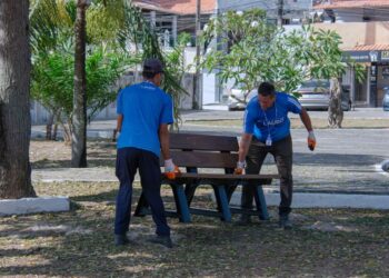 Arboriza Lauro leva nova estrutura à Praça Dodô e Osmar, em Ipitanga