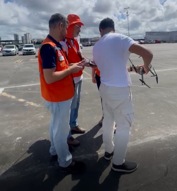 Uso de drone pela Codesal (2)