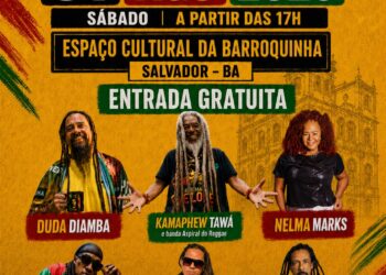 Salvador celebra a cultura reggae com a 8ª edição do Festival Salvador Cidade Reggae no Espaço Cultural da Barroquinha