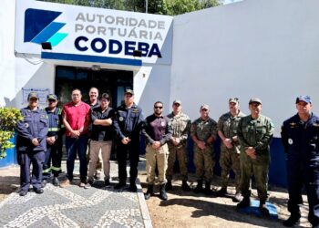 Exercício de defesa portuária é realizado no Porto de Ilhéus